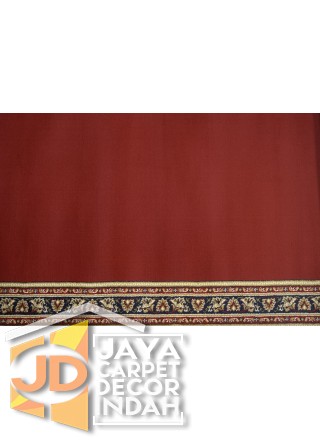 Karpet Sajadah Azura Red Motif Polos 120x600, 120x1200, 120x1800, 120x2400, 120x3000